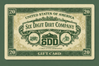 Six Digit Dirt Company Gift Card