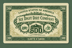 Six Digit Dirt Company Gift Card