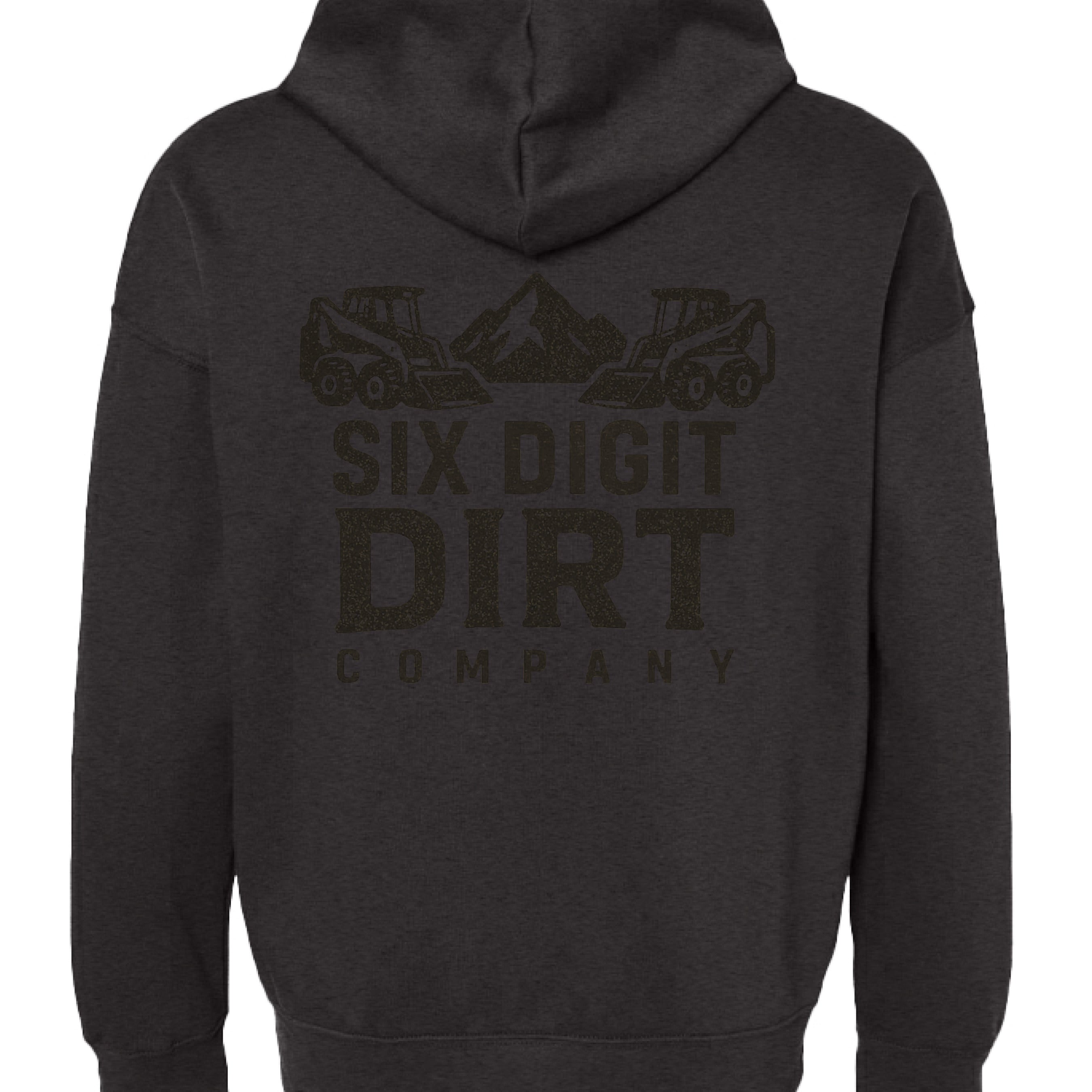 Dark Grey Heather - BACK