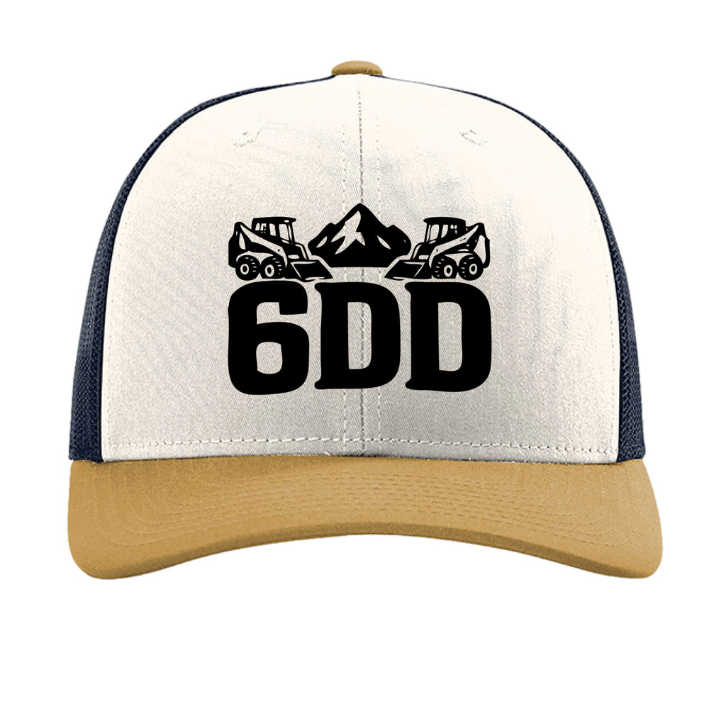 Cream/ Navy/ Amber Gold - FRONT