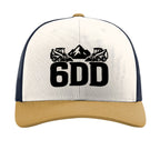 Cream/ Navy/ Amber Gold - FRONT