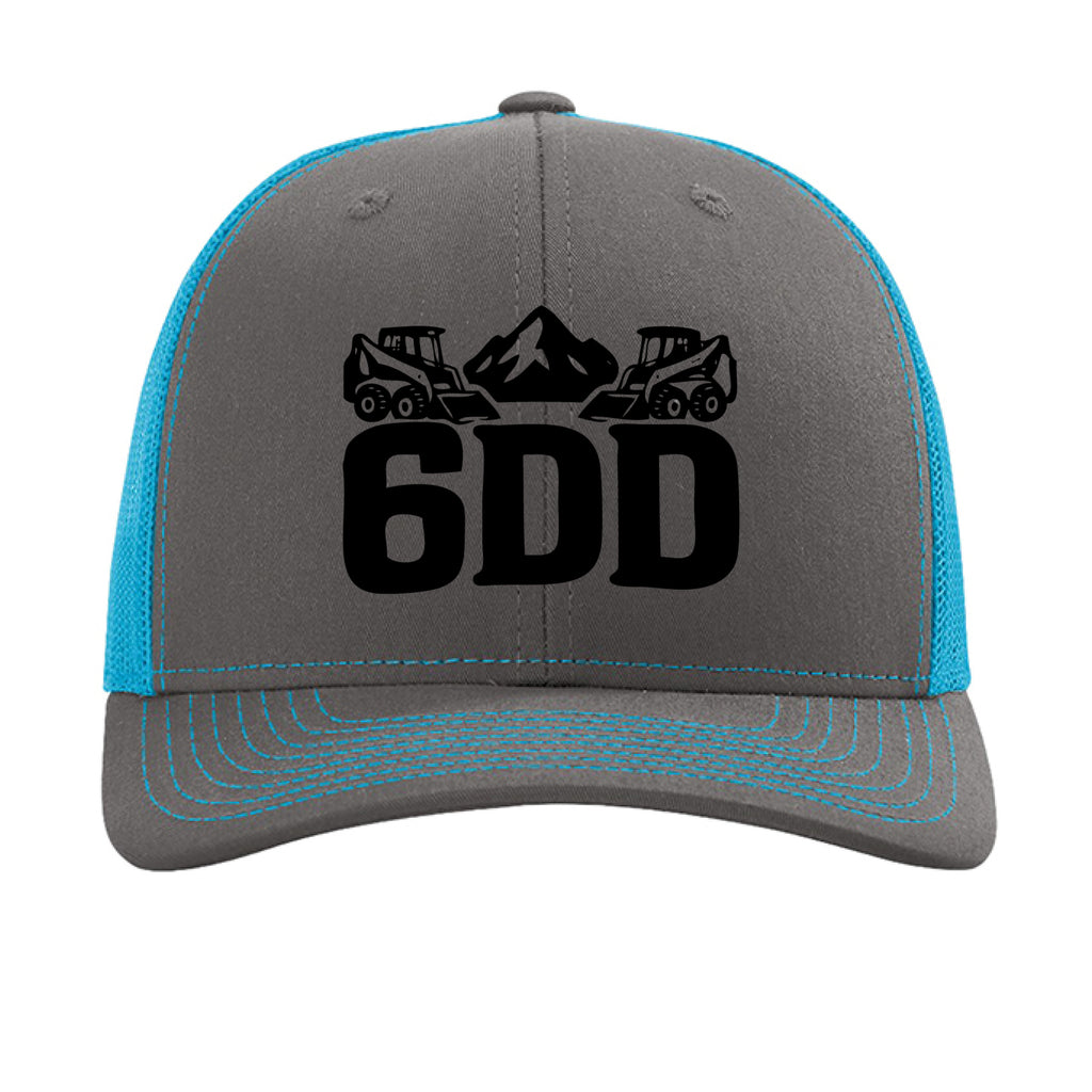 Charcoal/ Neon Blue - FRONT