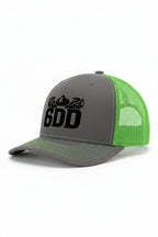 Charcoal/ Neon Green - FRONT