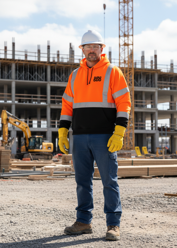 SixDD - Class 3 Hi Vis Hoodie