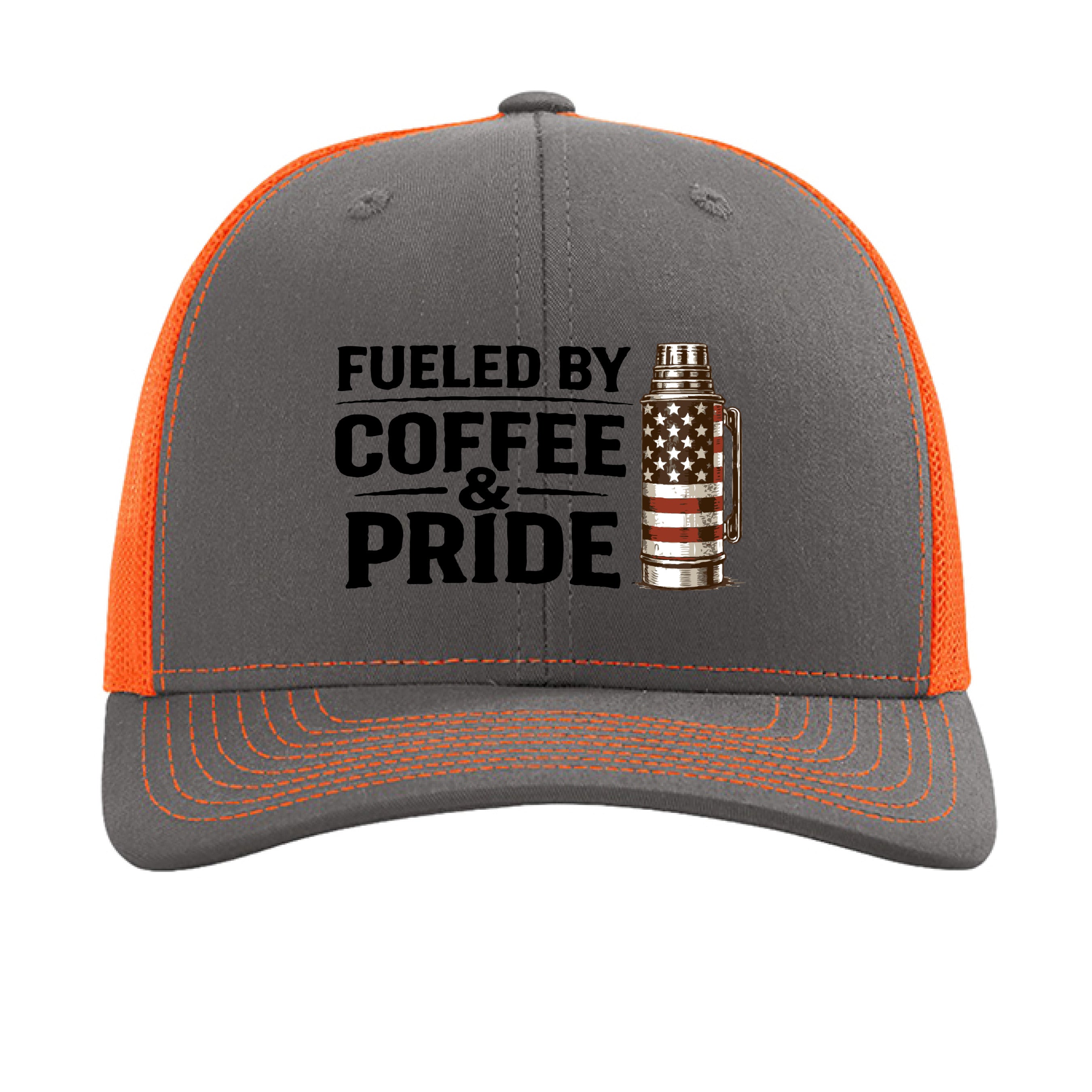 Charcoal/ Neon Orange - FRONT