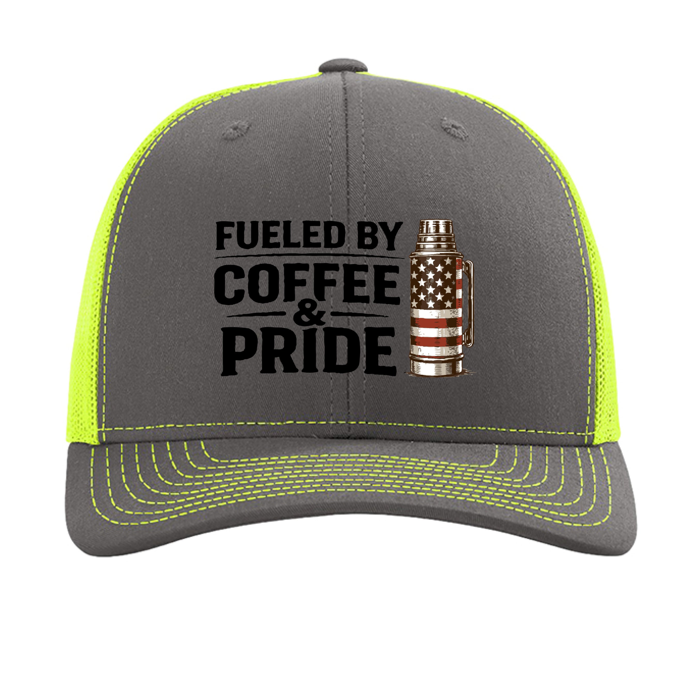 Charcoal/ Neon Yellow - FRONT