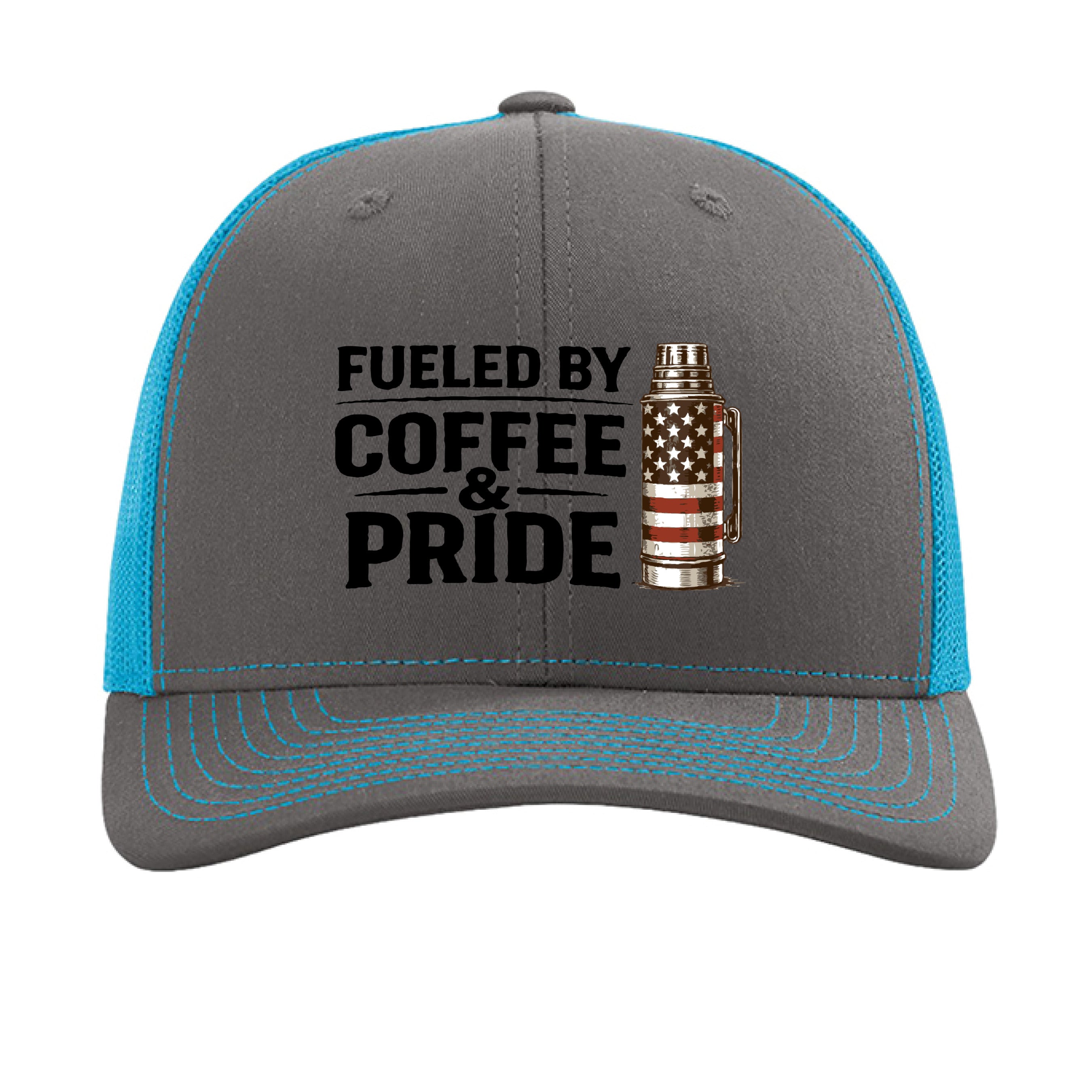 Charcoal/ Neon Blue - FRONT