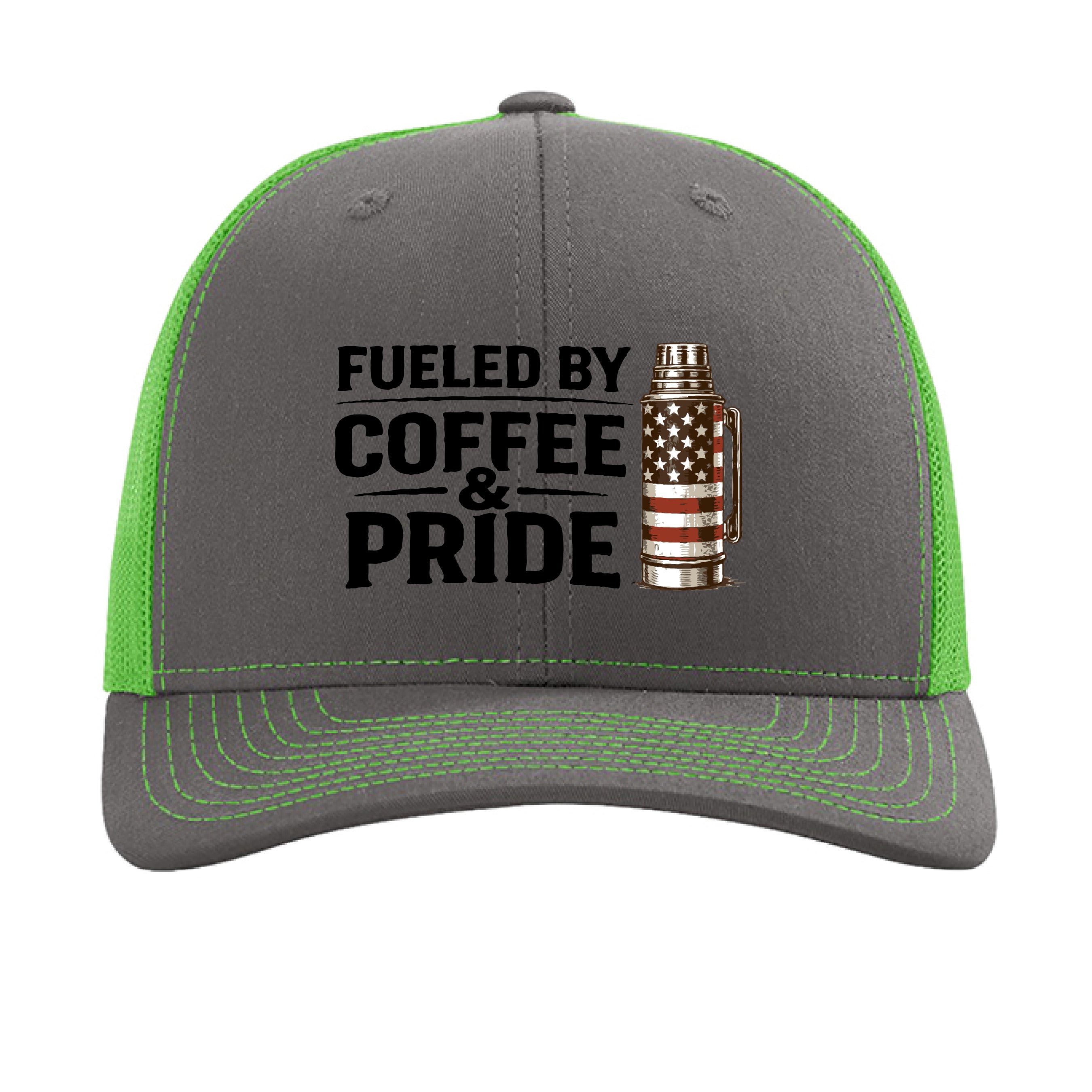 Charcoal/ Neon Green - FRONT