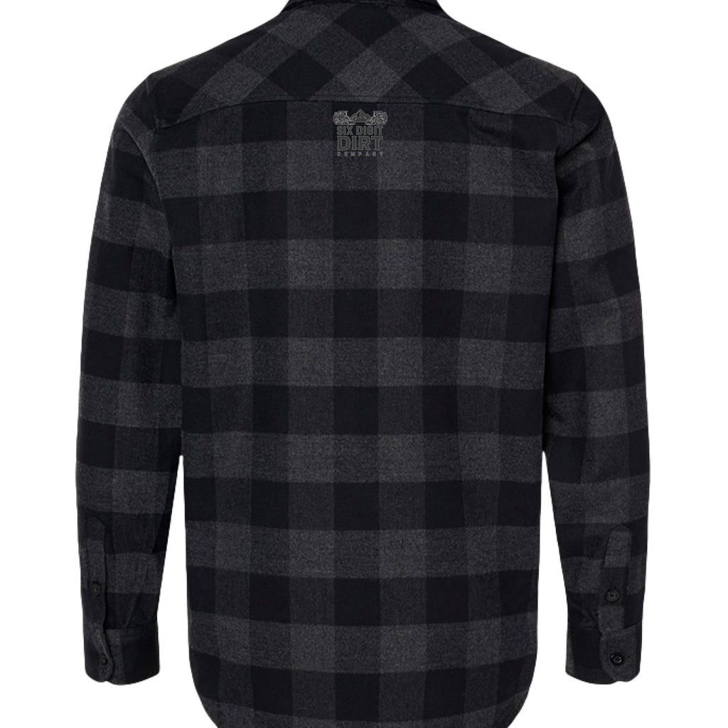 Charcoal Heather/ Black - BACK