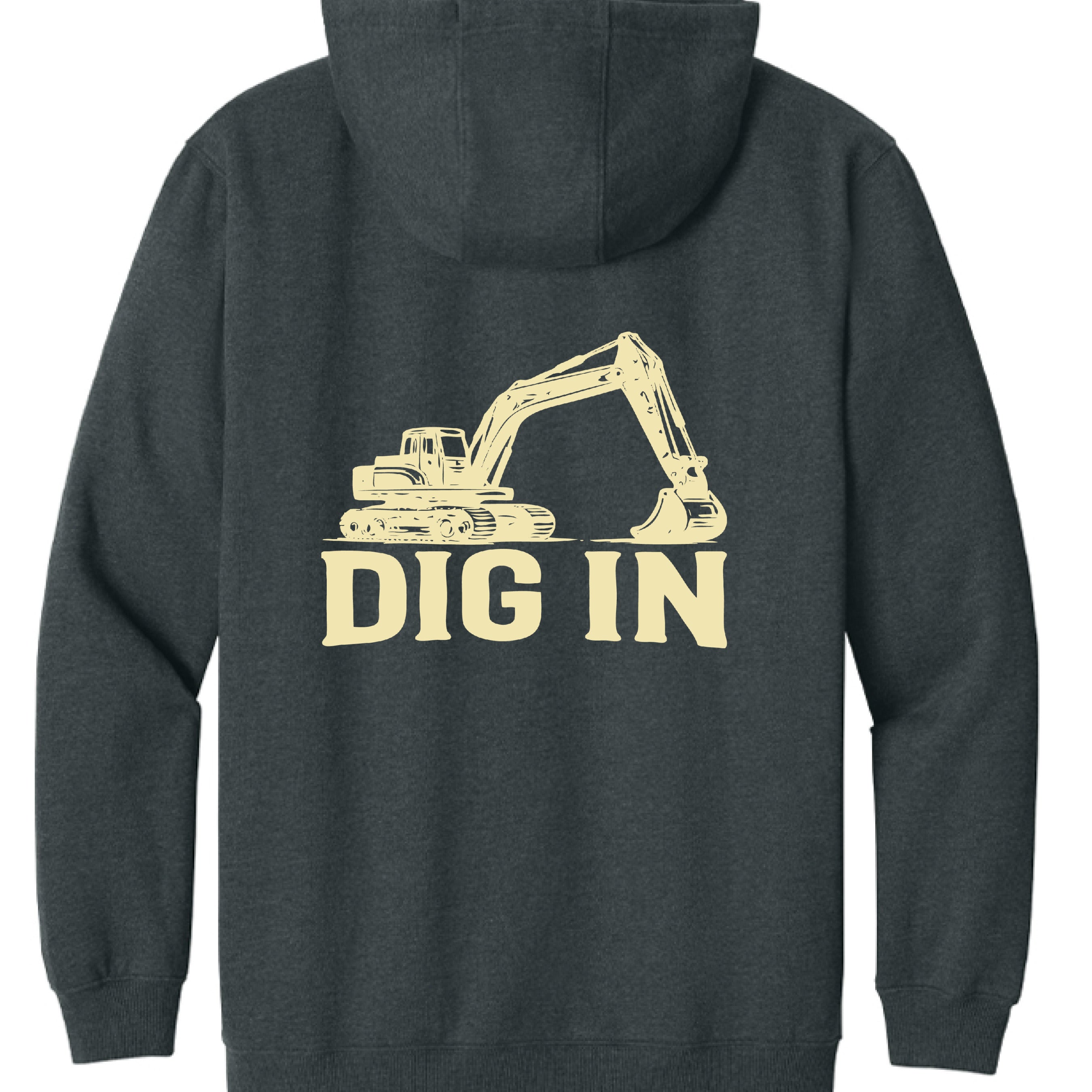 Charcoal Heather - BACK