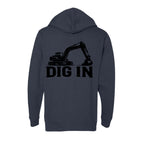 Classic Navy Heather - BACK