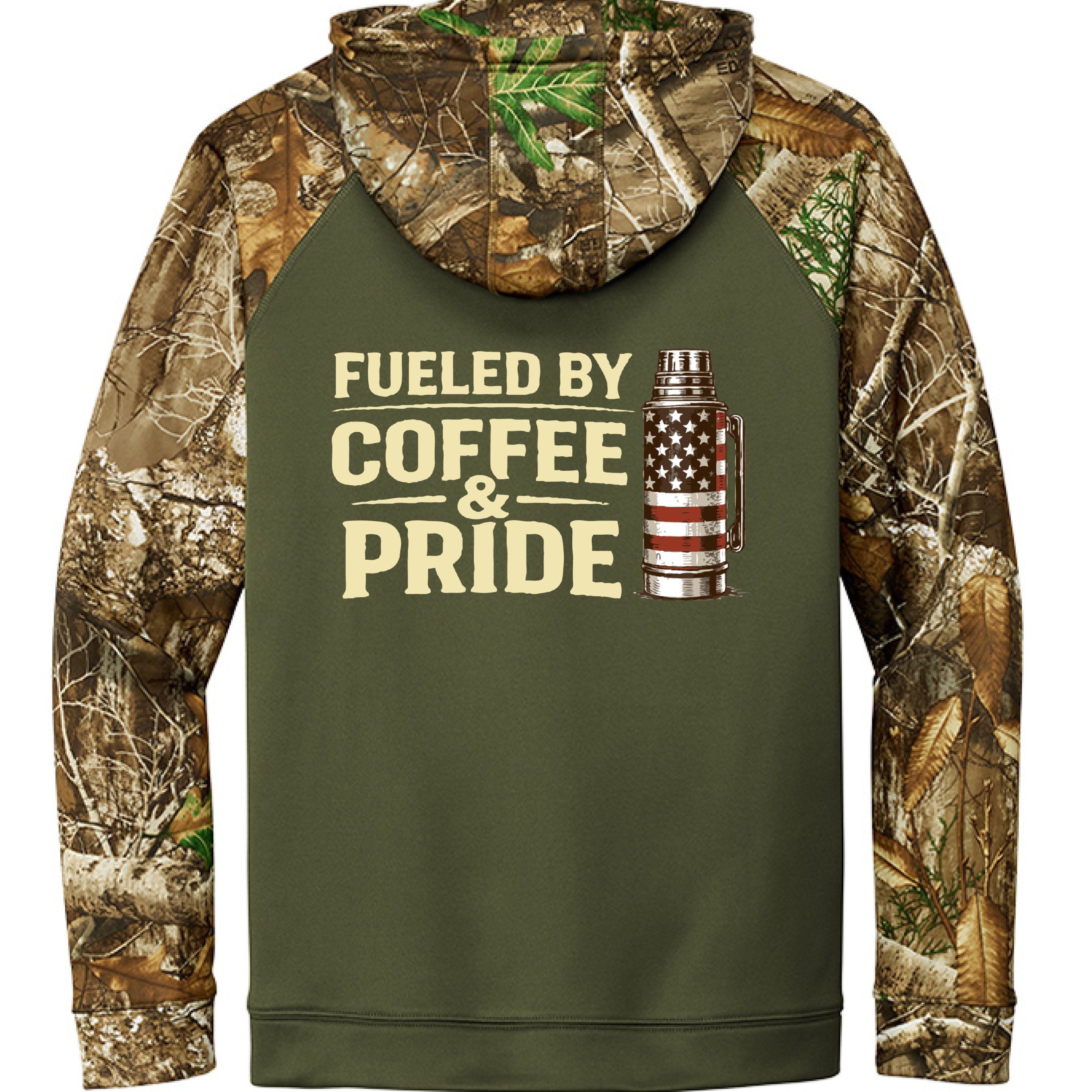 Olive Drab Green/ Realtree Edge - BACK
