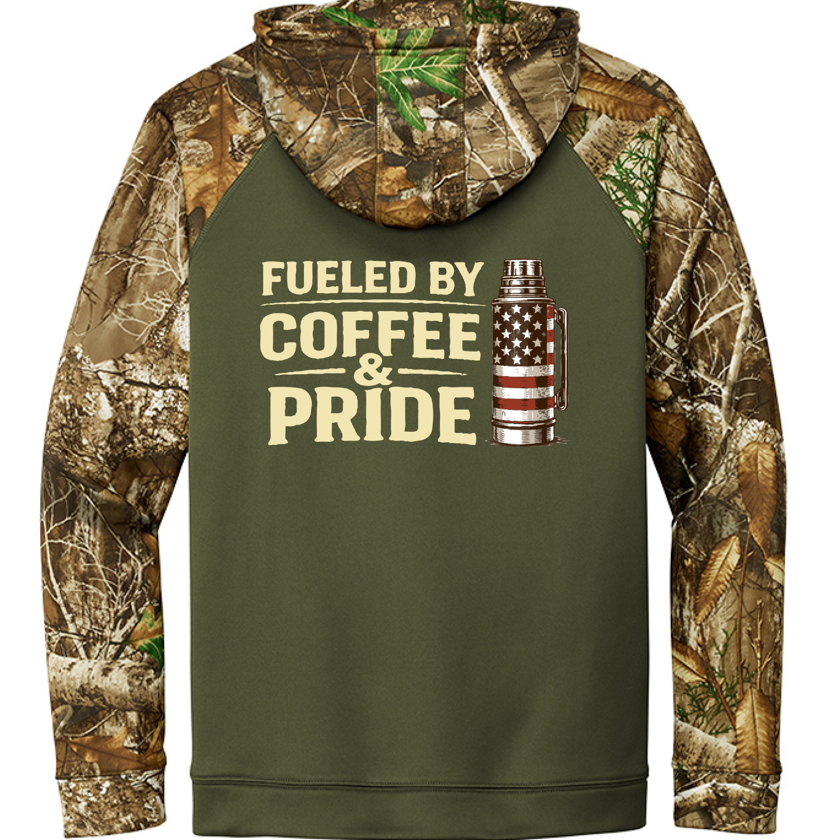 Olive Drab Green/ Realtree Edge - BACK
