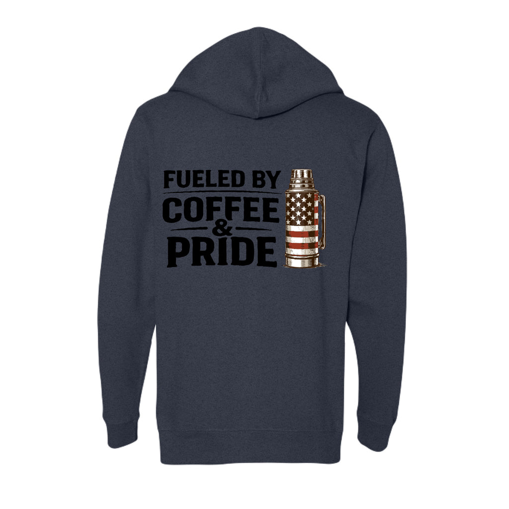 Classic Navy Heather - BACK