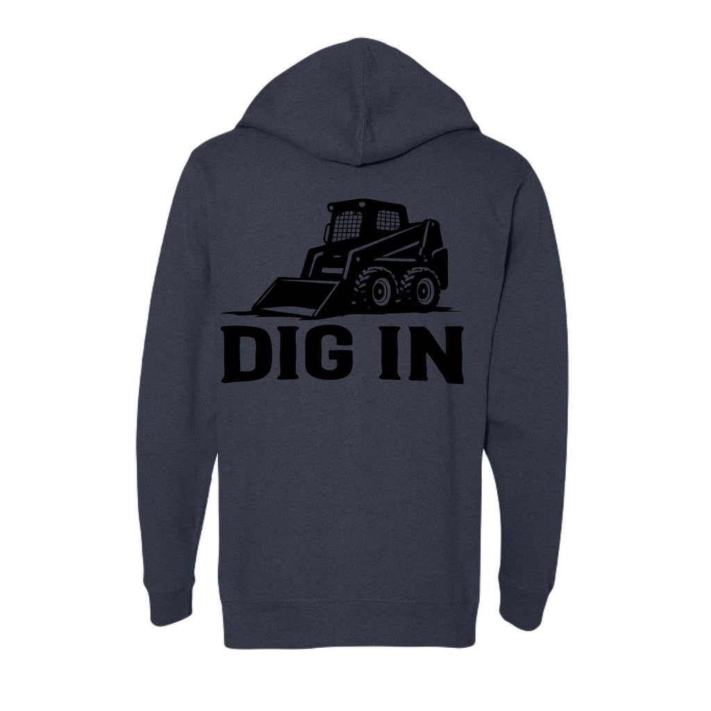 Classic Navy Heather - BACK