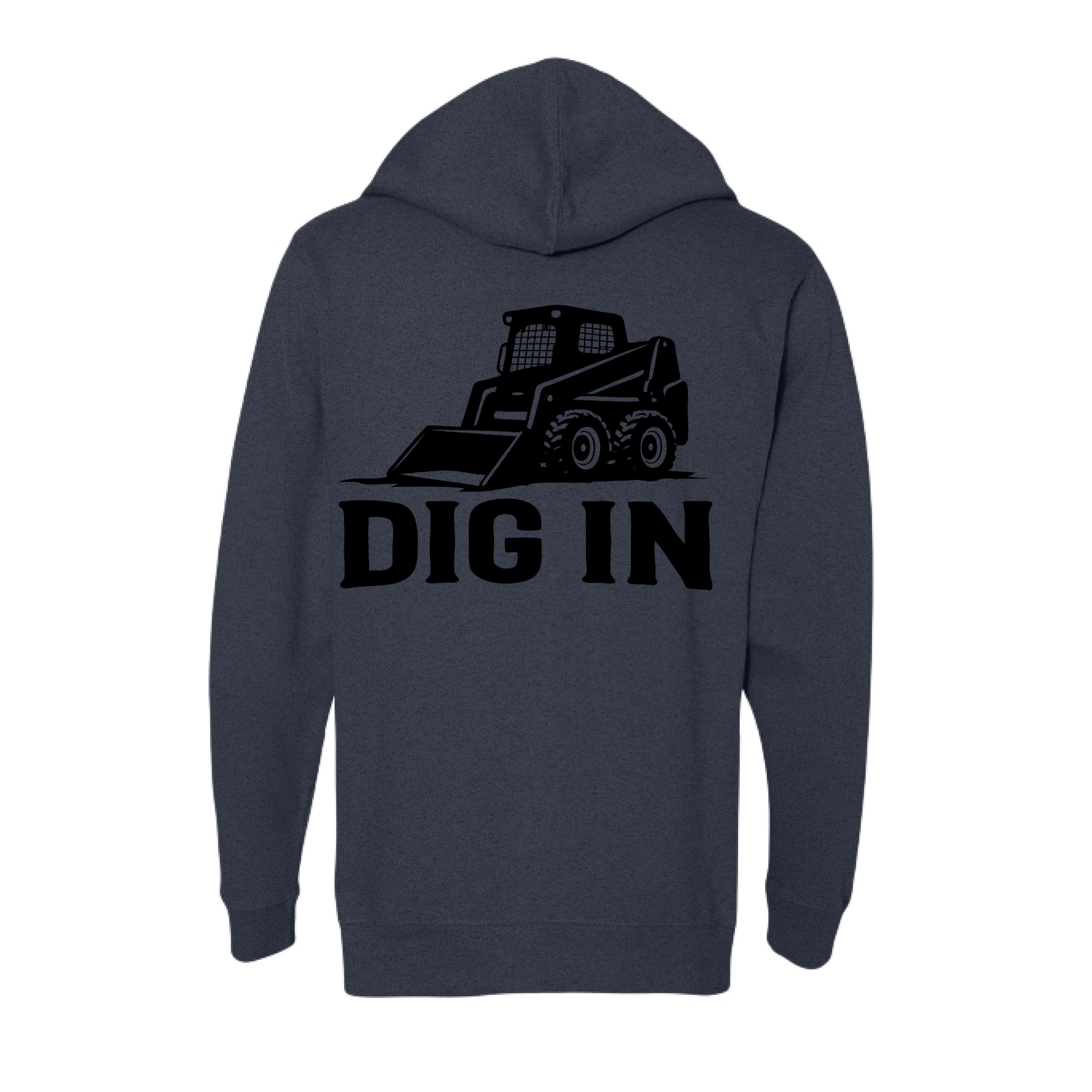 Classic Navy Heather - BACK